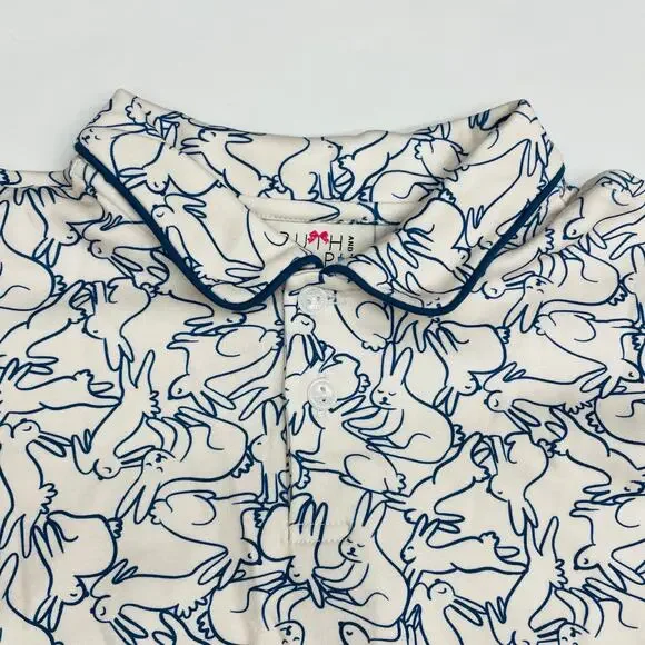 NWT Ruth & Ralph Size 2T Bunnies Shep Polo - Picture 3 of 4